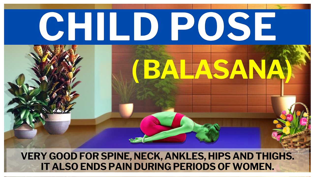 Child Pose - A Relaxing Yoga Pose for Deep Relaxation and Stress Relief