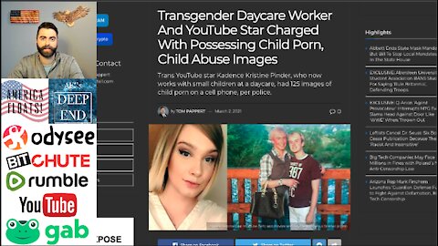 Transgender Daycare Worker Charged With Possession Of CP & Child Abuse