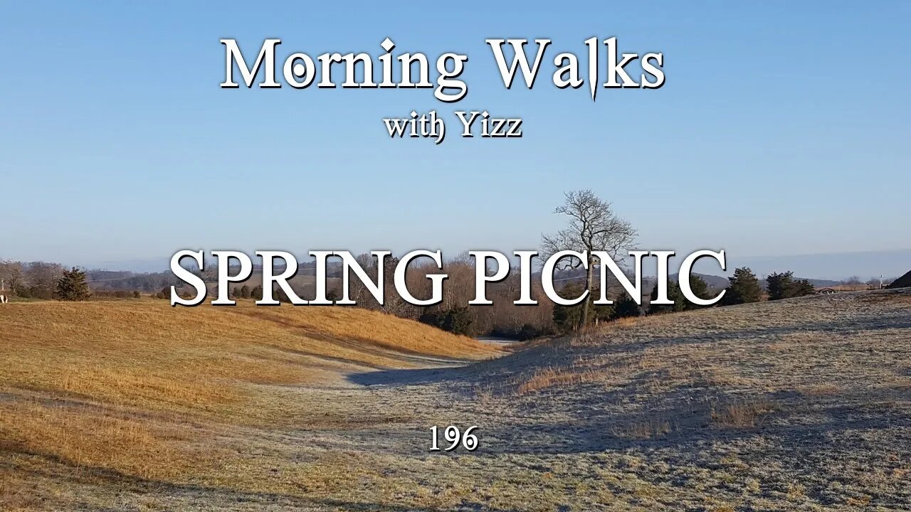 Morning Walks with Yizz 196 - SPRING MEETUP ANNOUNCEMENT