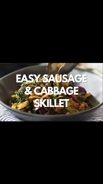 Easy Sausage & Cabbage Skillet