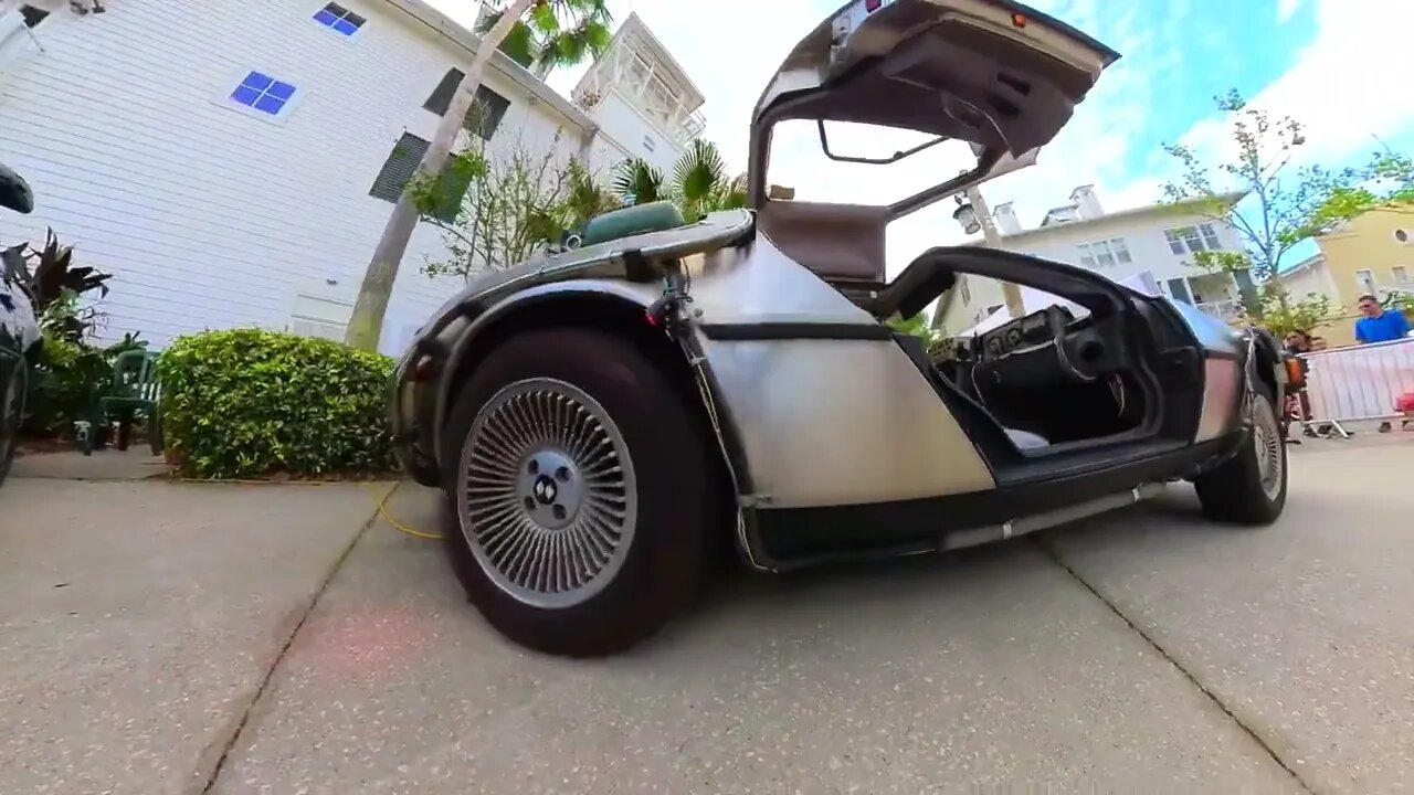 14 DeLorean's - Celebration Exotic Car Show - Celebration, Fl. #deloreanmotorcars #insta360