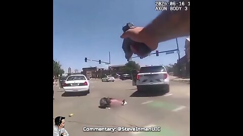 52 year old transgender with a knife is deleted after the cop's taser fails to stop him.