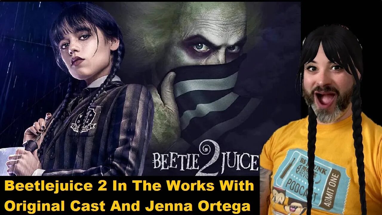 Beetlejuice 2 in the Works with Original Cast and Jenna Ortega
