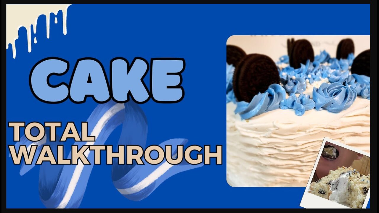 Oreo Cake Total Walk Through All From Scratch