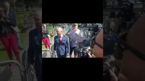 Johnathan Rinandi Heckled The #americandreamworks Rally and got kicked out by NYPD 8/31/23 #migrants