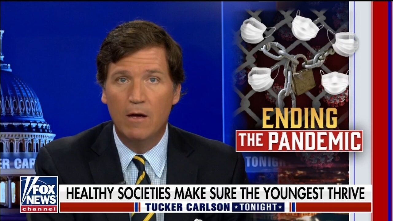 Tucker: COVID Lunacy Will End, Not With Science But With Us