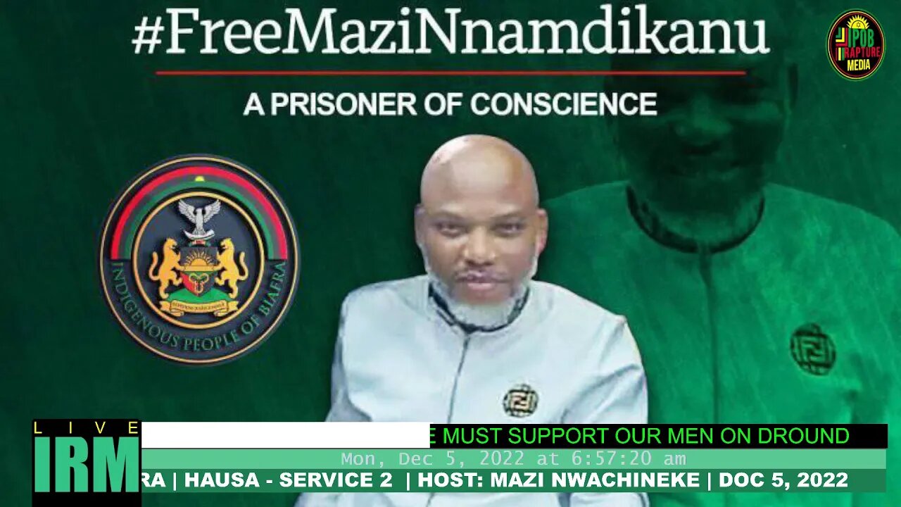 Welcome To The University Of Radio Biafra | Hausa - Service 2 | Host: Mazi Nwachineke | Doc 5, 2022