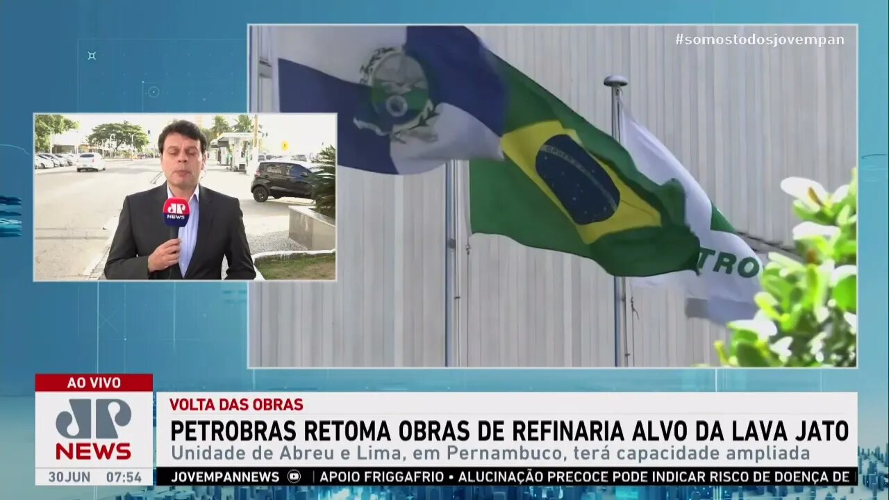 Petrobras vai retomar obra em refinaria envolvida na Lava Jato