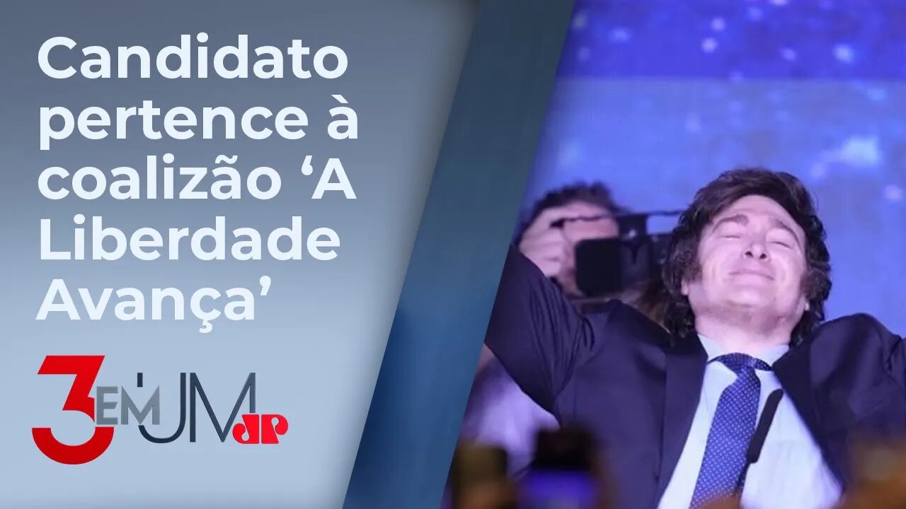 Javier Milei vence prévias na Argentina; deputado se denomina ‘anarcocapitalista’