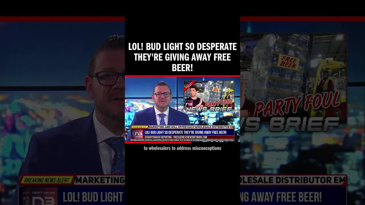 LOL! Bud Light So DESPERATE They're Giving Away FREE BEER!