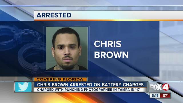 Singer Chris Brown arrested in Florida