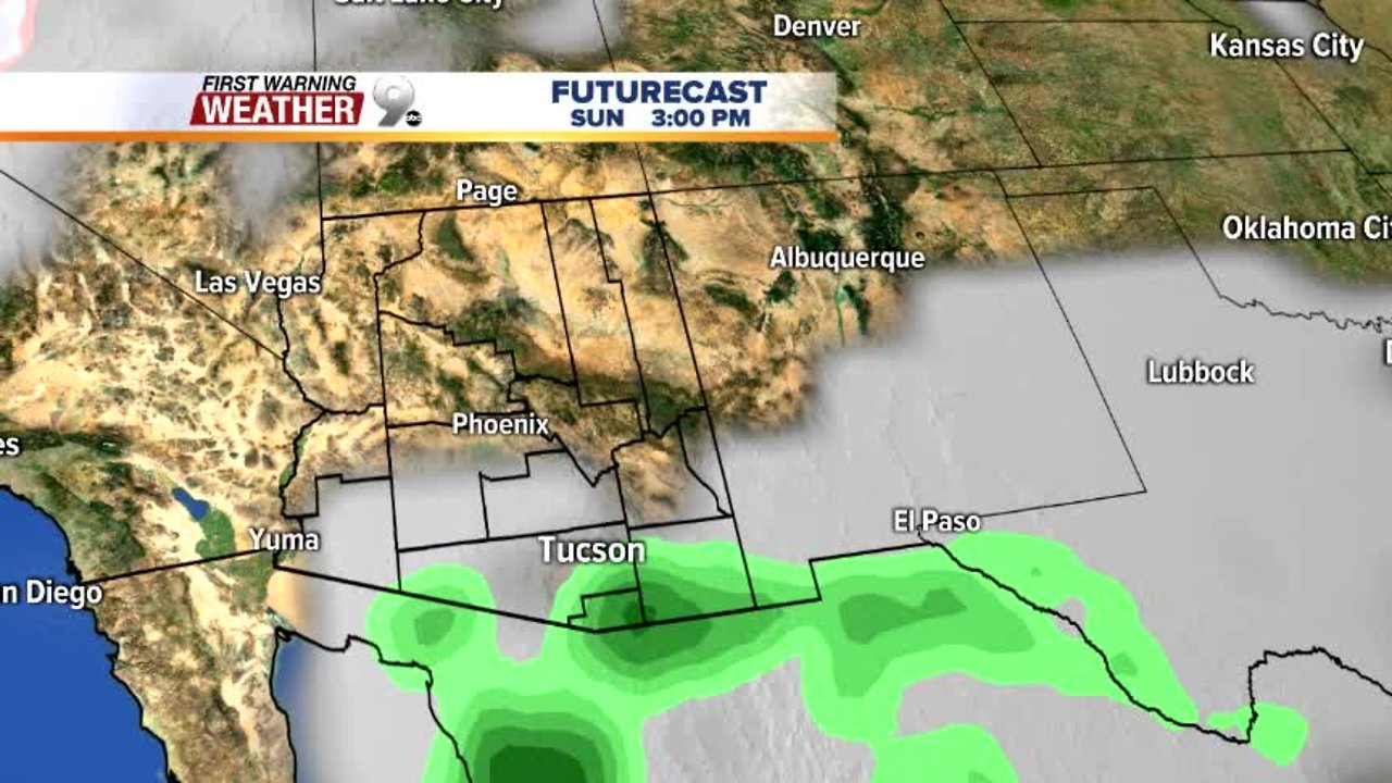 FORECAST: A little rain returns by next week