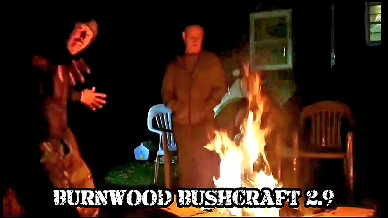 BURNWOOD BUSHCRAFT 2.9 - Back Yard Overnighter at my Brother's House