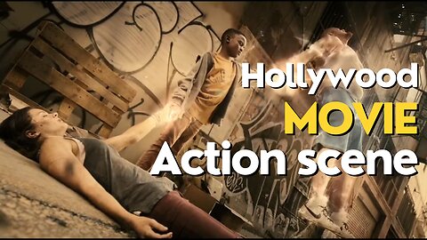 Hollywood movie Action Scene.