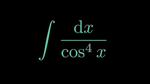 Calculation of an integral