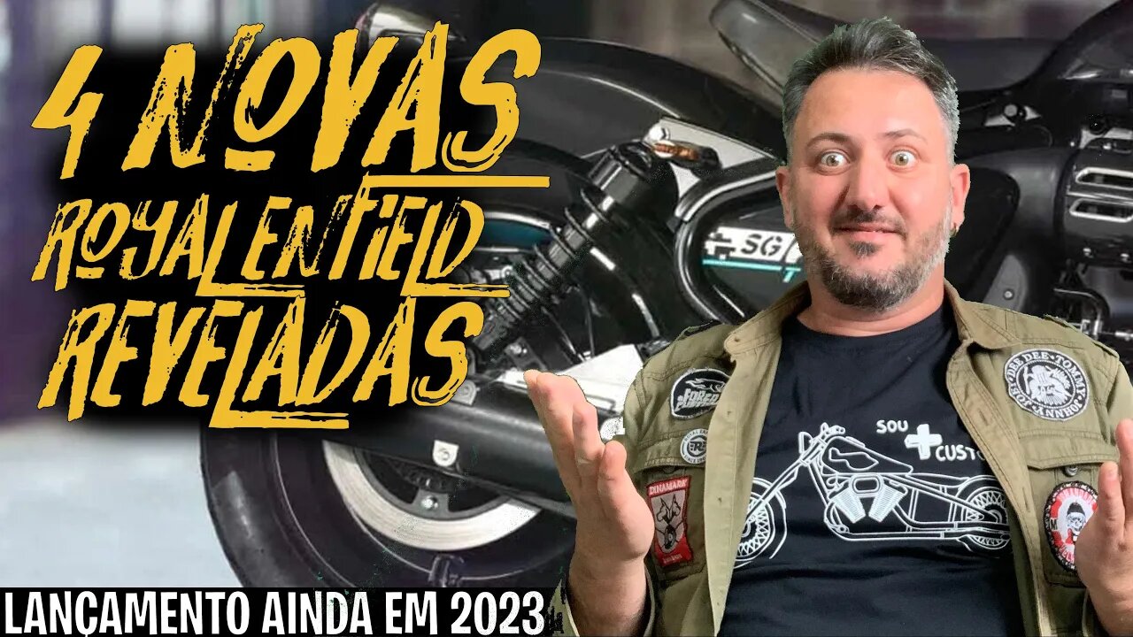 4 Lançamentos da ROYAL para 2023: As Novas Motos Reveladas