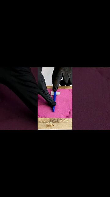 Kinetic Sand Experiment Fun #shorts #shortsfeed #kineticsand