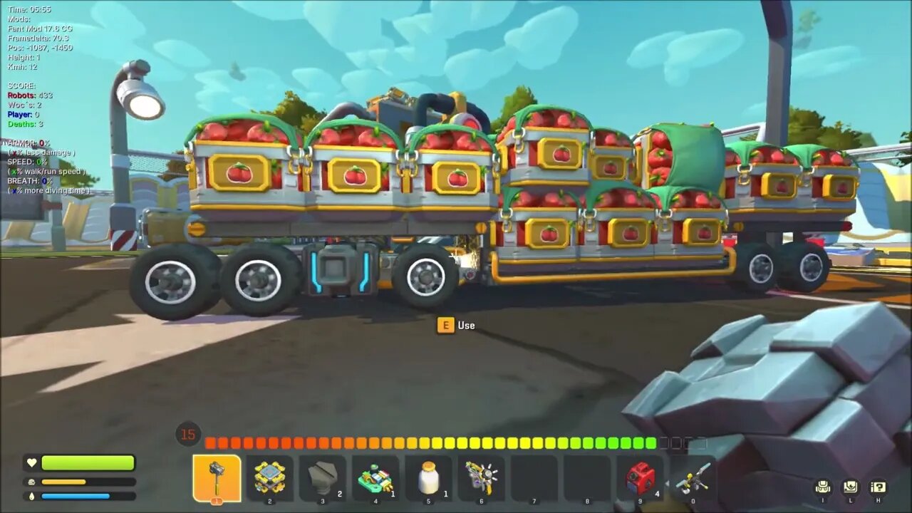 Scrap Mechanic, Great Tomato Run