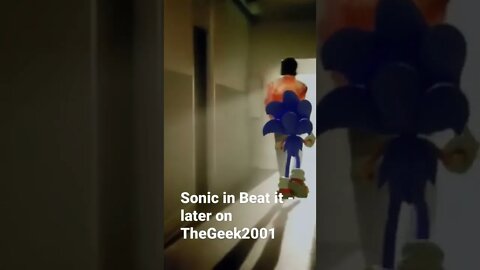 If Sonic were in an MJ music video #sonicjackson