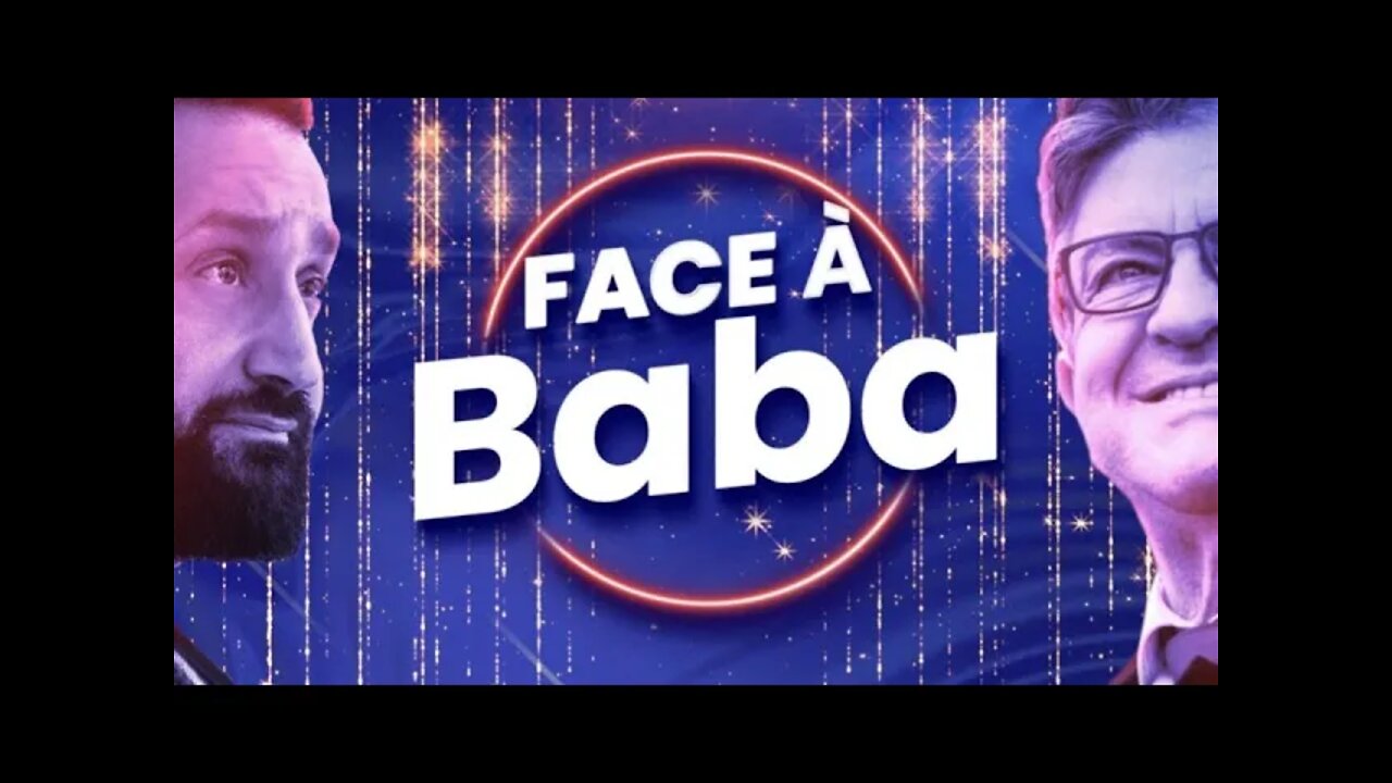 Face à BABA avec Jean Luc Mélenchon un bijou de la télé