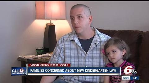 Families concerned new law shuts out 4-year-olds from attending kindergarten
