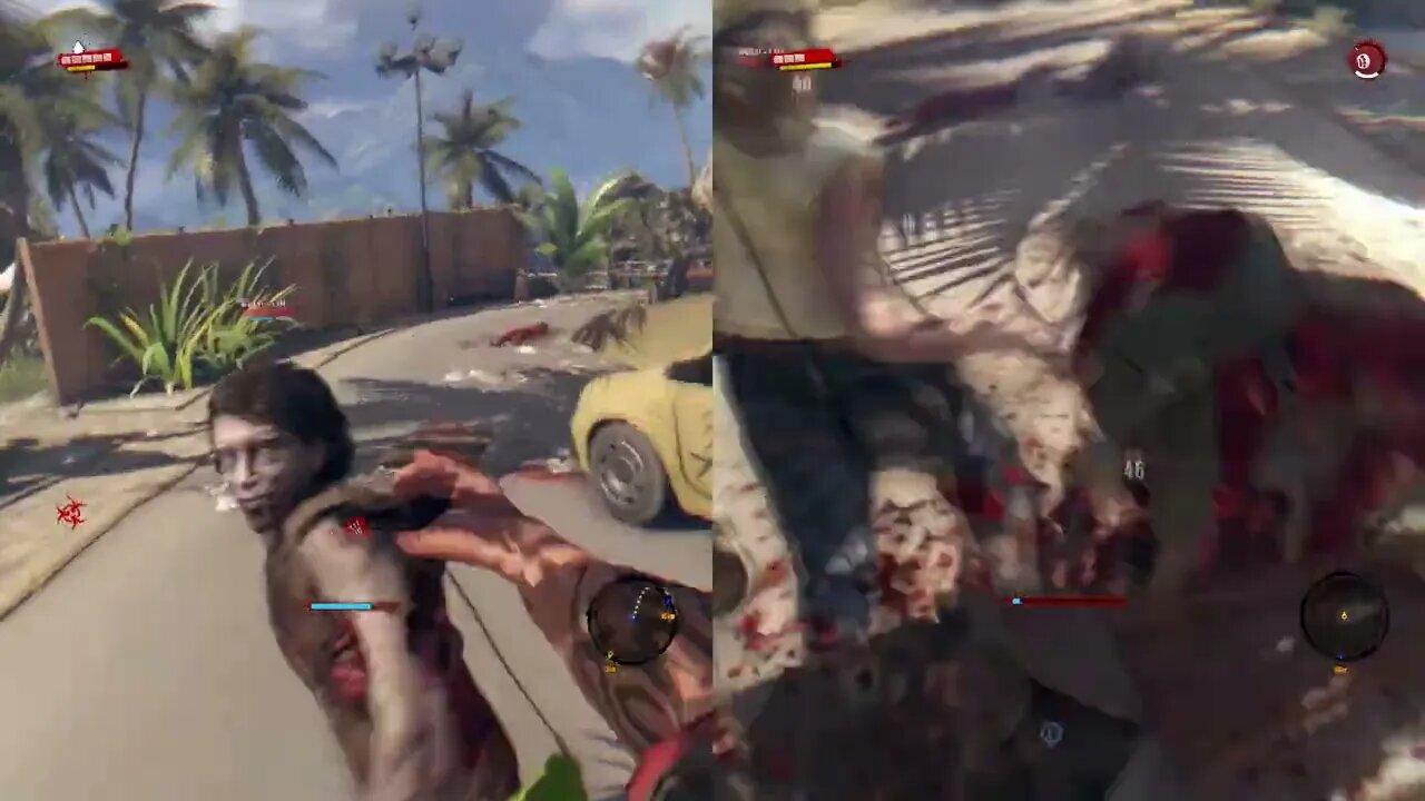 Dead Island - Splitscreen Gameplay on Nucleus Coop with 2 Players