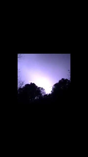 Lightning Strike In Monticello Arkansas Friday April 13th 2018