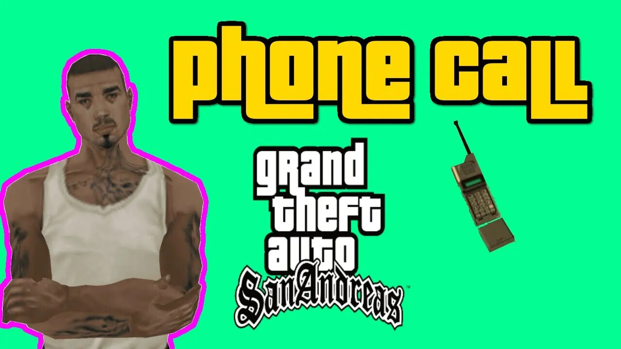 Grand Theft Auto San Andreas - Cesar Phone Call [The Cash Is Leaving Los Santos]