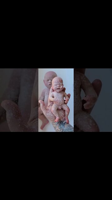 Mini Silicone Baby #shorts