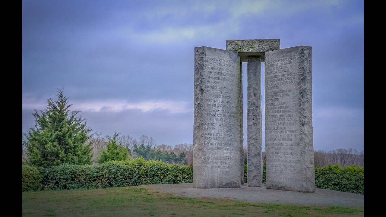 ⚫️MrBlackPill- The Georgia Guidestones