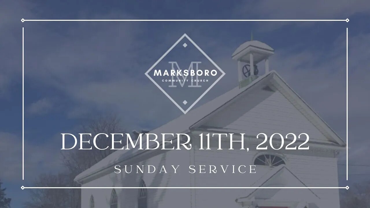 MCC December 11th Sunday Service