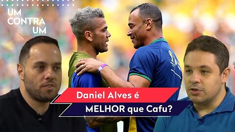 Daniel Alves é MELHOR que Cafu? Veja DEBATE!