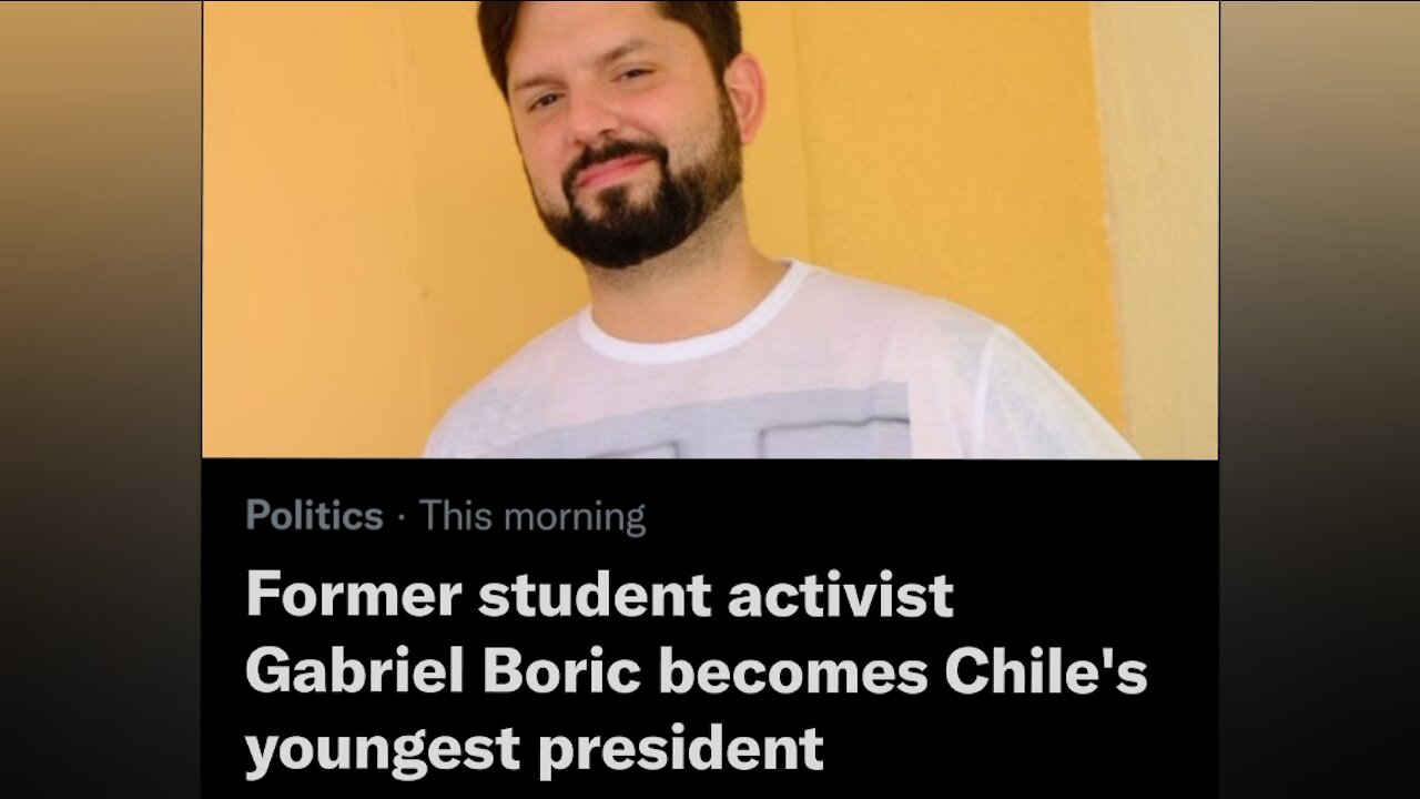 Gabriel Boric : Chile's youngest president