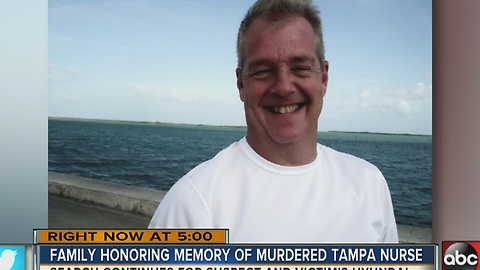 Family honoring memory of murdered Tampa nurse