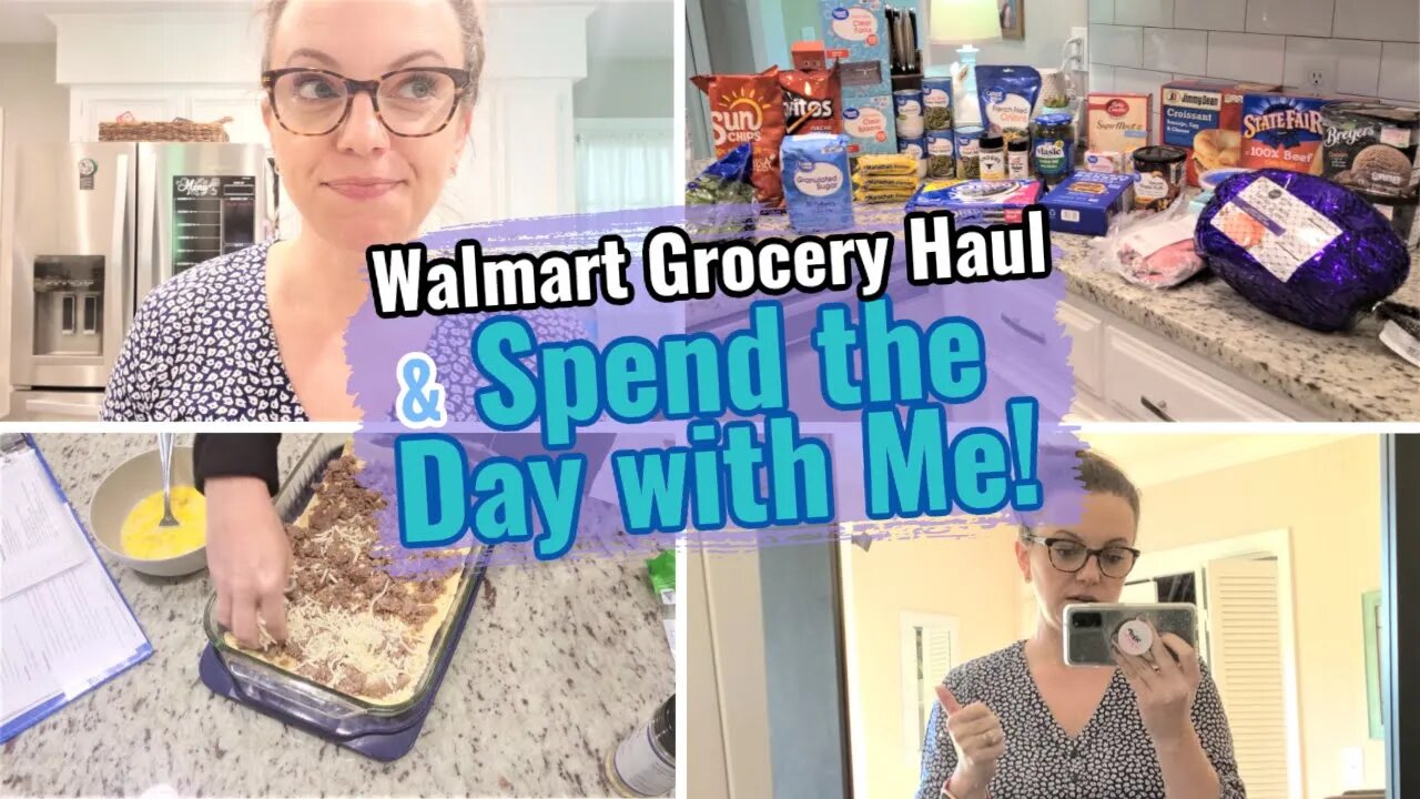 WALMART GROCERY HAUL | EASY BREAKFAST CASSEROLE | AMAZON PRIME WARDROBE HAUL | DAY IN THE LIFE