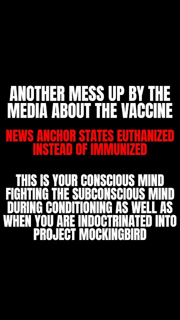 News Anchor States Euthanized Instead of Immunized