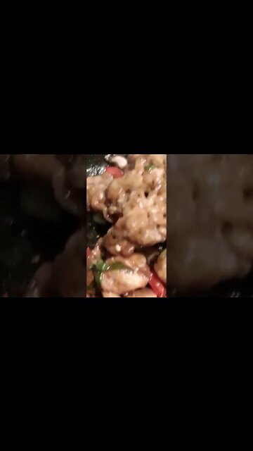 Orange chicken 🐔🥢#shorts