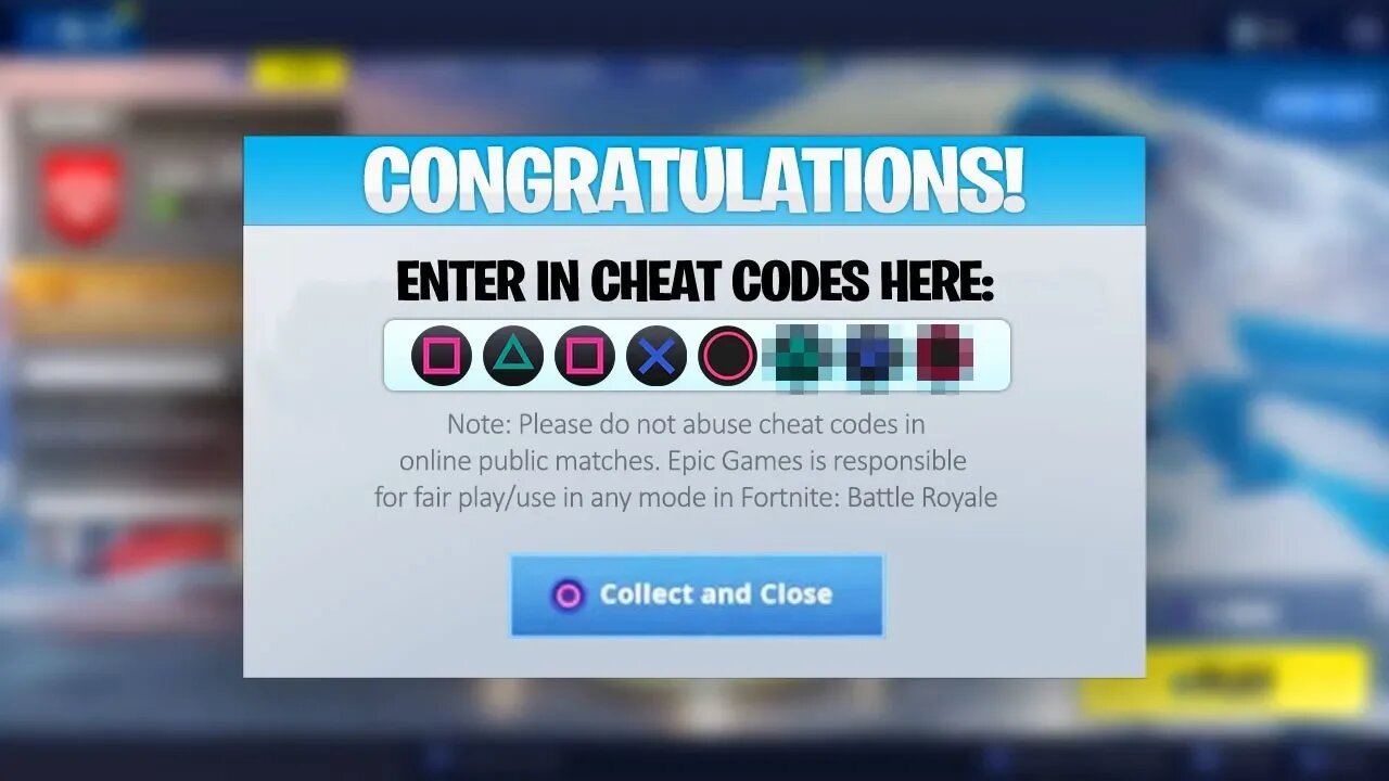 I found cheat codes in Season 7 Fortnite...