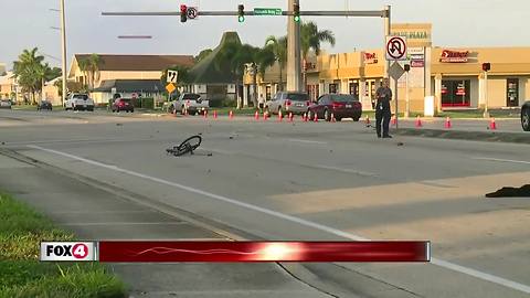 Northbound Del Prado Boulevard closed in Cape Coral crash