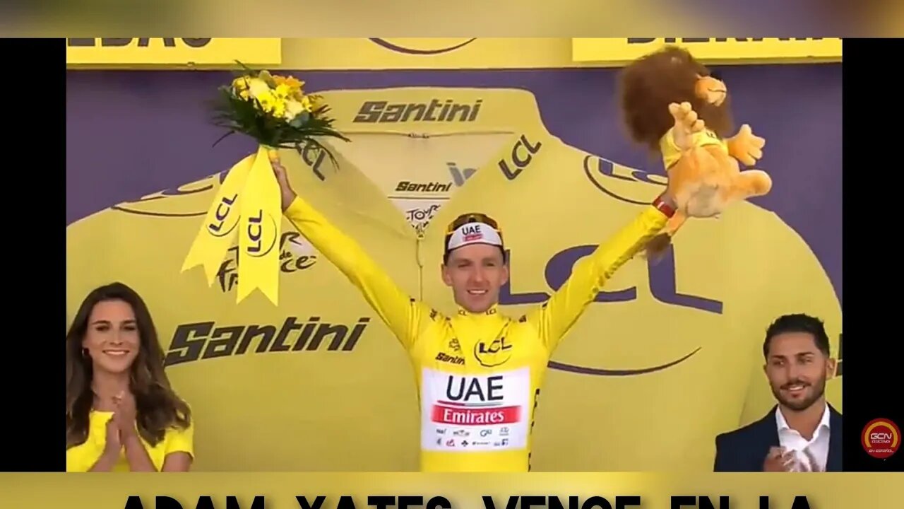 Adam Yates gana la Etapa 1 / Tour de Francia 2023.
