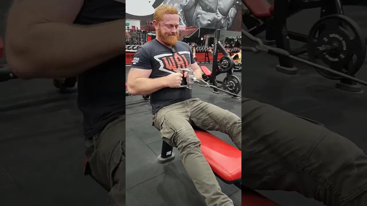 100kg Cable Row #StrengthSystemArmwrestling