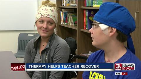 Therapy helps Fremont student, teacher recover