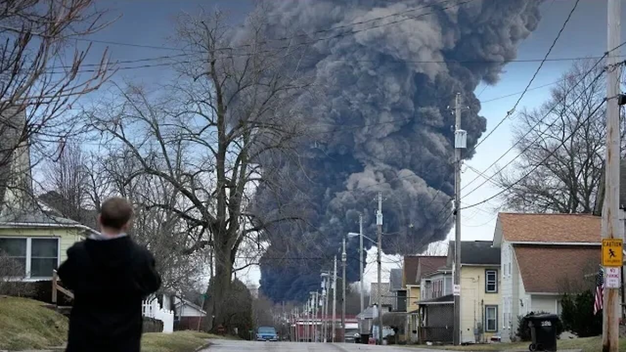 ATOMIC TOXIC EVENT: "SORROWS SHALL COME UPON IT ON EVERY SIDE" #traincrash #news #ohio