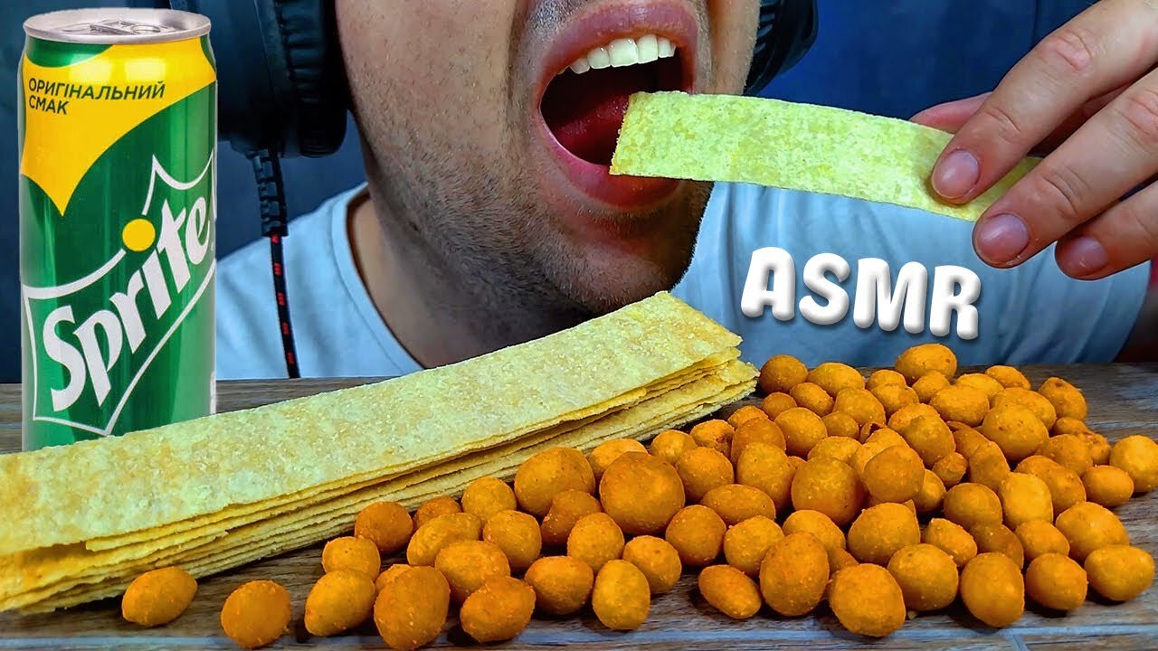 ASMR CRISPY LONG CHEESE CHIPS vs SWEET CHILI NUTS BALLS | EATING SOUNDS (NO TALKING) MUKBANG