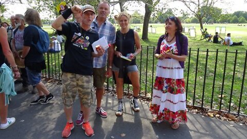 London Freedom Rally, 27th August 2022 - Part 1: Speakers' Corner