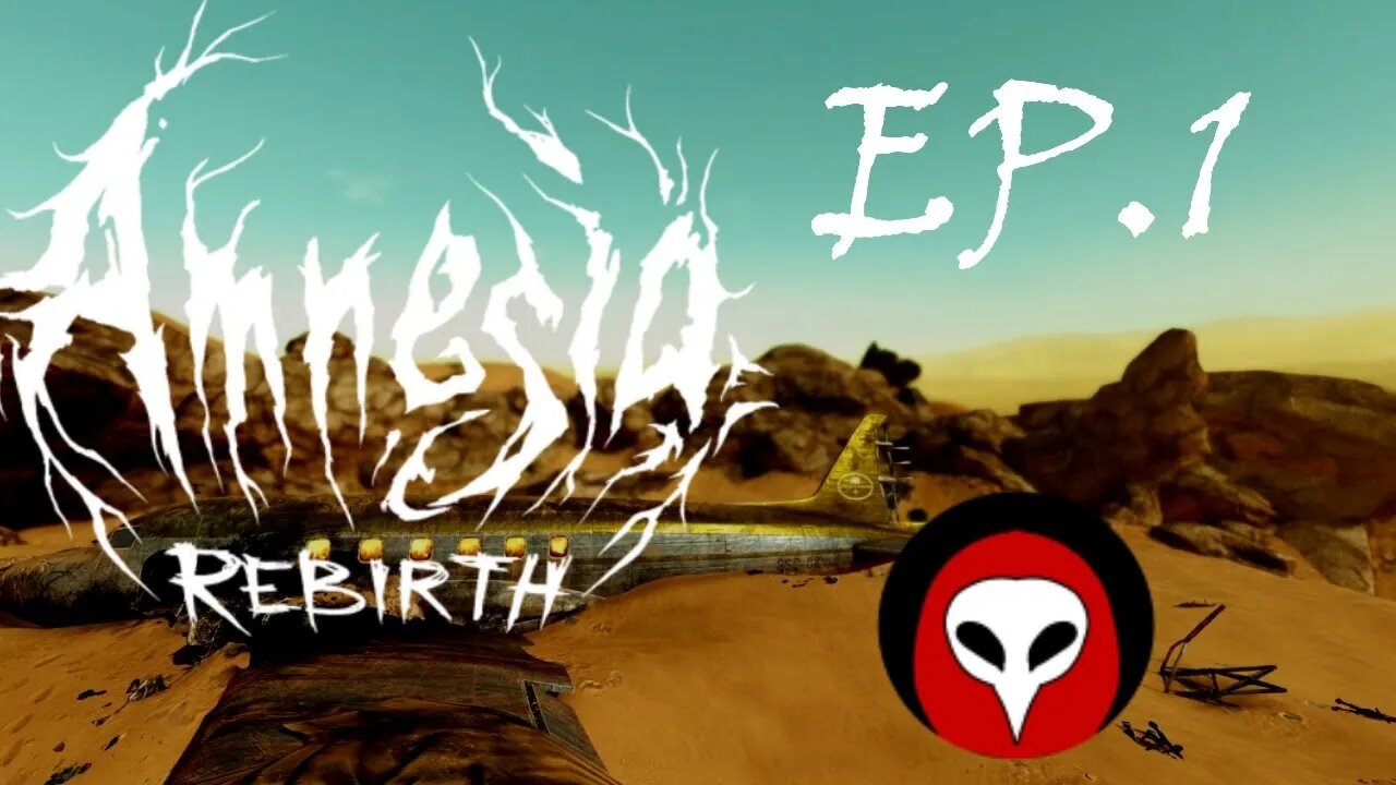 (Reupload)Desert Plane Crash! Amnesia: Rebirth Playthrough: Episode 1.