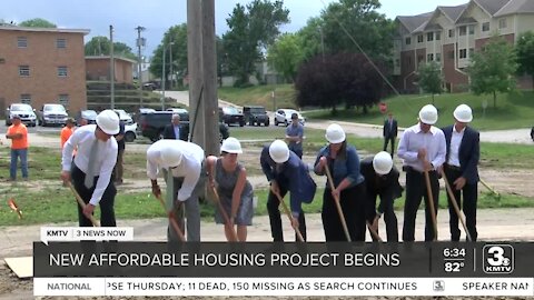 Affordable housing project groundbreaking held in North Omaha