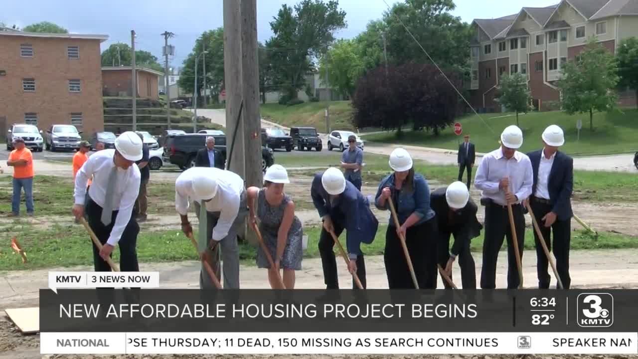 Affordable housing project groundbreaking held in North Omaha