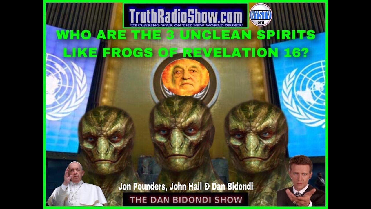 Coming Alien/UFO Invasion? Who Are The 3 Unclean Spirits That Look Like Frogs of Revelation 16?