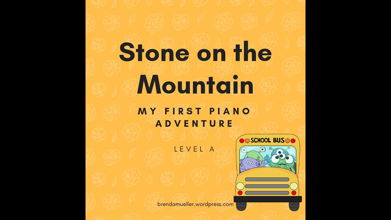 Piano Adventures Lesson Book A - Stone on the Mountain